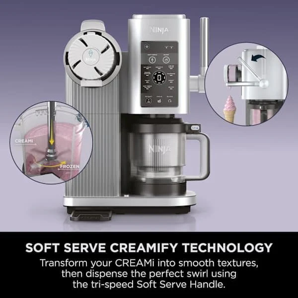 Ninja Swirl by CREAMi 13-in-1 Soft Serve & Ice Cream Maker NC701UK - Image 14