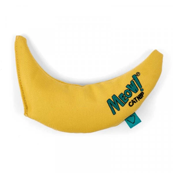 Nip-it 100% Catnip Meow! Banana Cat Toy - Image 2
