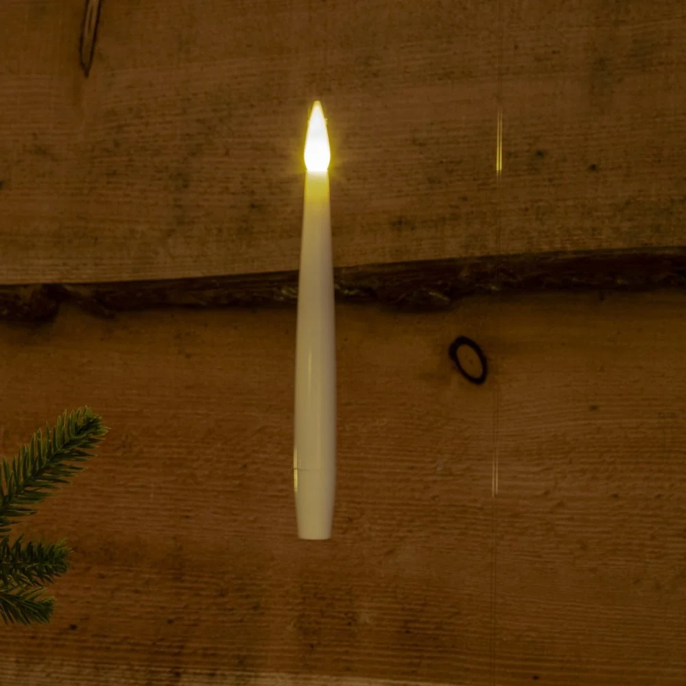 Noma 10 White Wand Controlled Magic Tree Candles With Jewel - Image 3