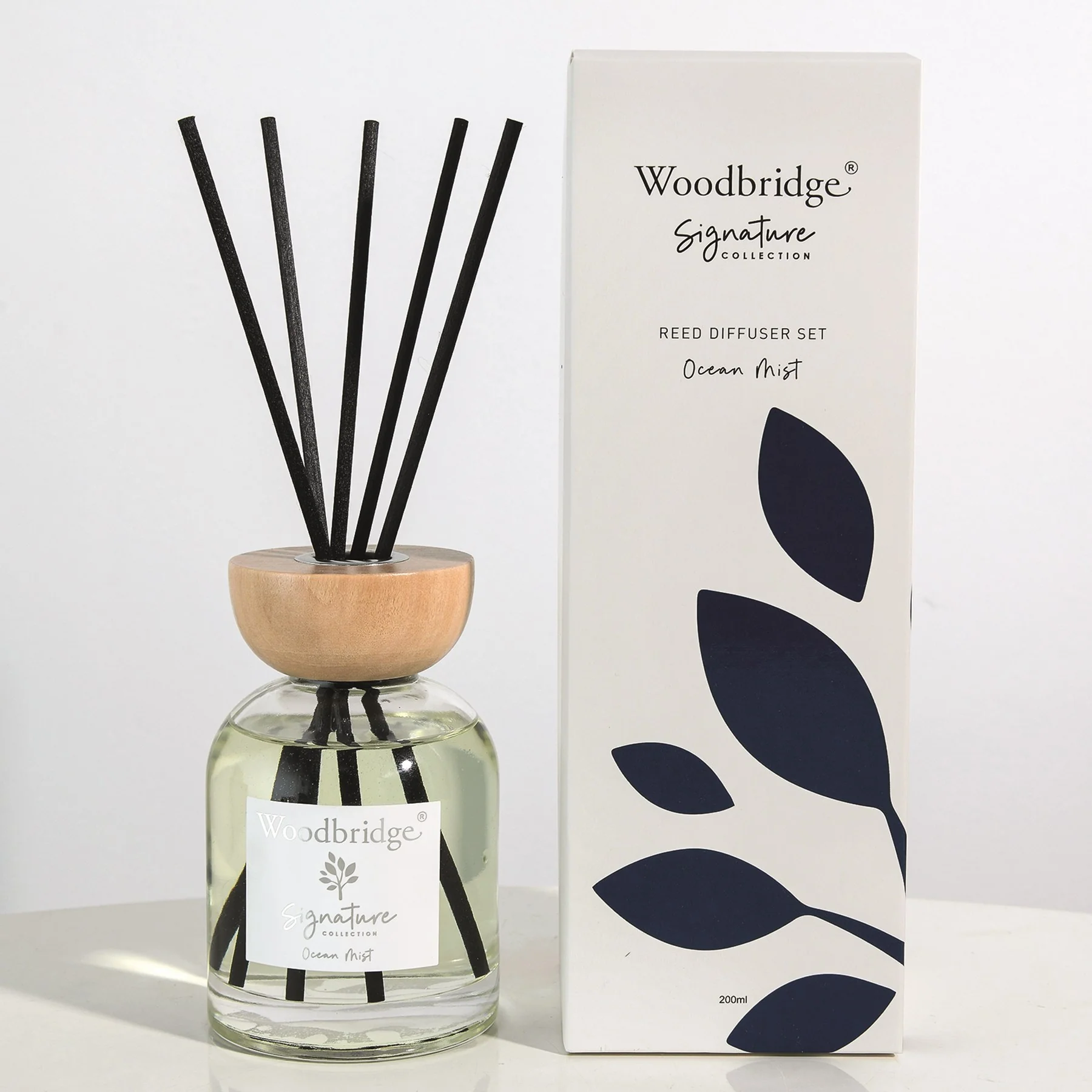 Ocean Mist Filled Reed Diffuser by Woodbridge 200ml