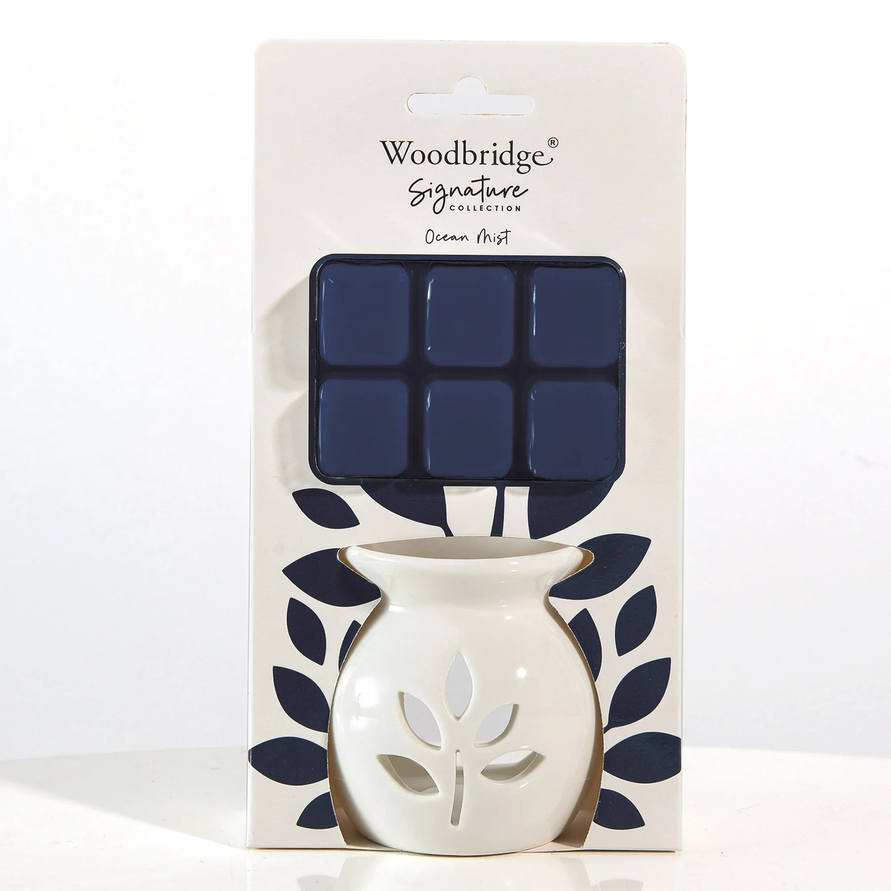 Ocean Mist Wax Melt Burner Gift Set by Woodbridge
