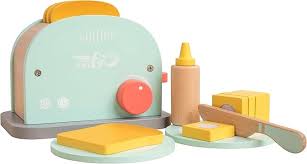 Owl & Fox Wooden Toaster Set - Image 3
