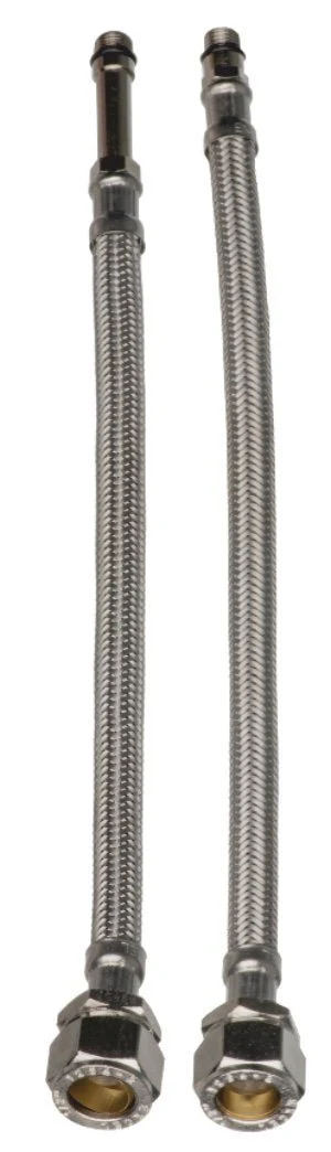 Pair 1/2In Comp X 12Mm Flexy Connectors EPFCM2