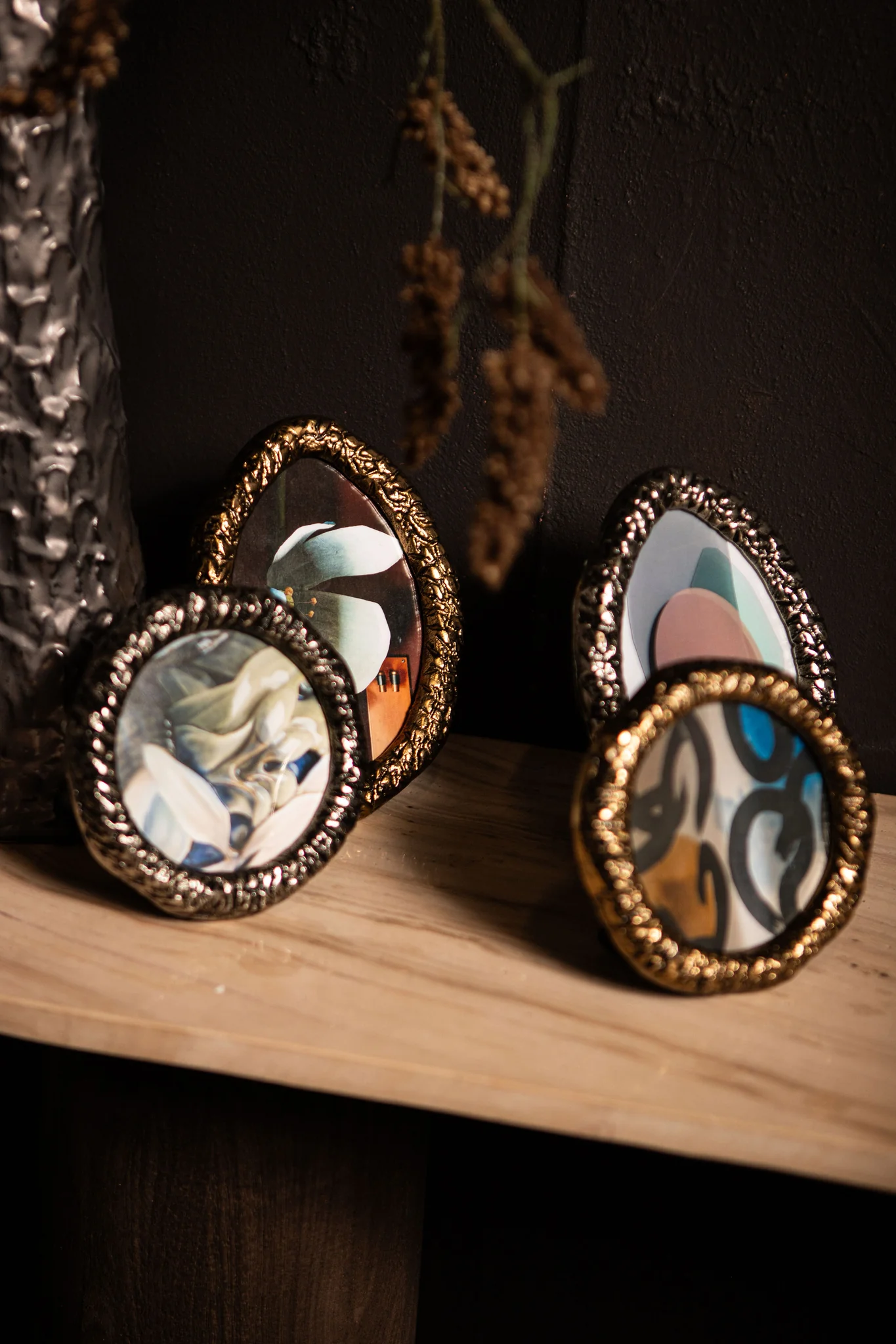 Paislie Nickel Cast Alum Photo Frame Oval 10 x 15cm - Image 4