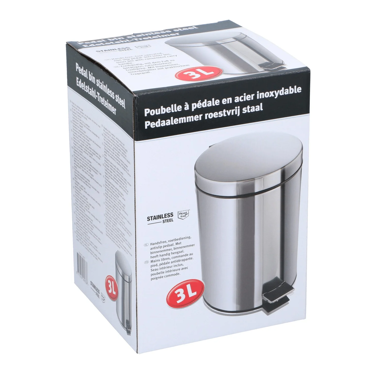 Pedal Bin 3L