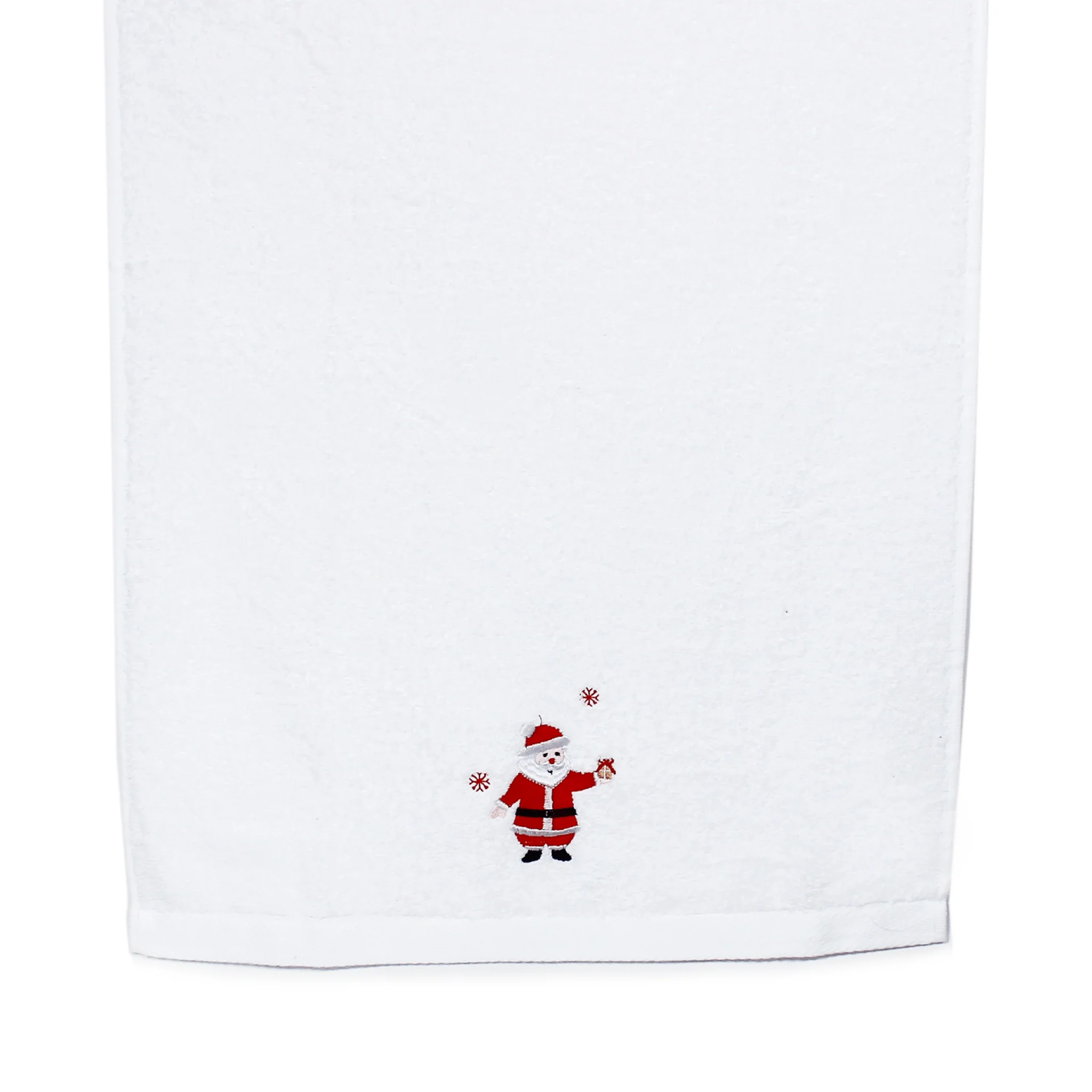 Peggy Wilkins Santa Embroidered Hand Towel 50x70cm