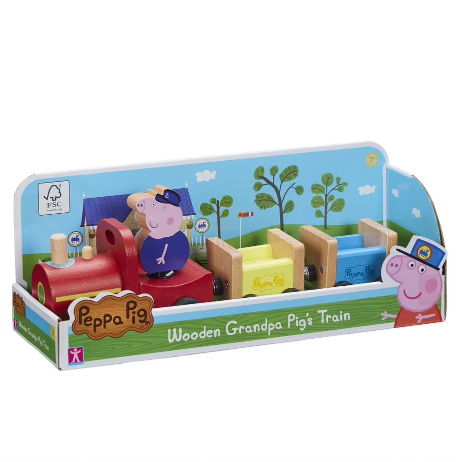 Peppa Pig Wooden Grandpa's Train