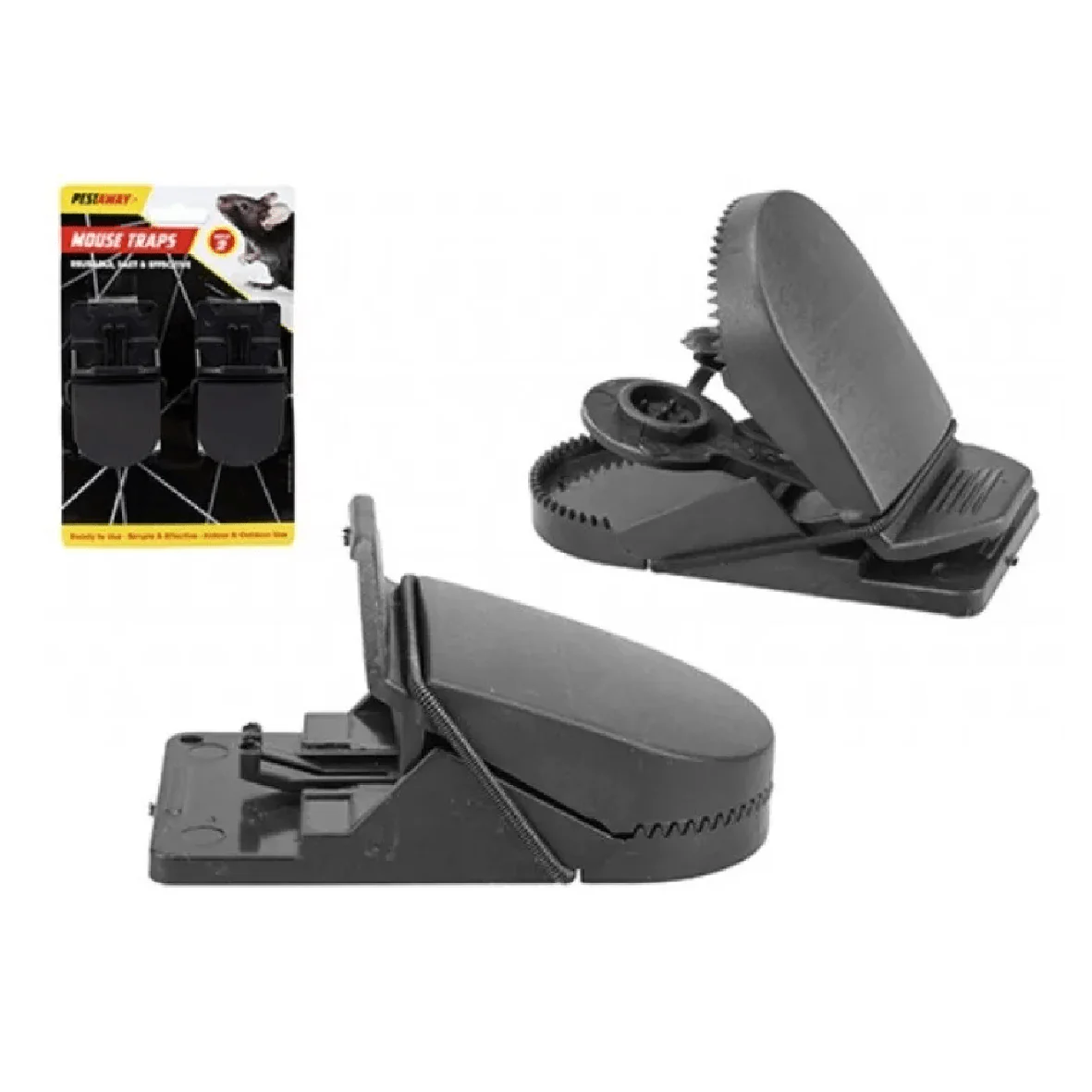 Pest Away Pack of 2 Reusable Mouse Traps