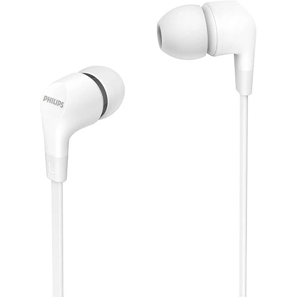 Philips Wired C-Type Earbuds TAE1105WT/00 White - Image 2