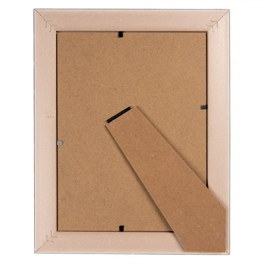 Photo Frame 15 x 20cm Brown Plastic Rectangle - Image 2