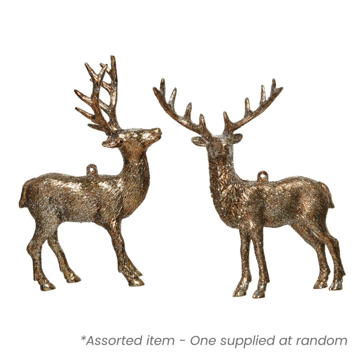 Plastic Deer 14cm Assorted - One Supplied*