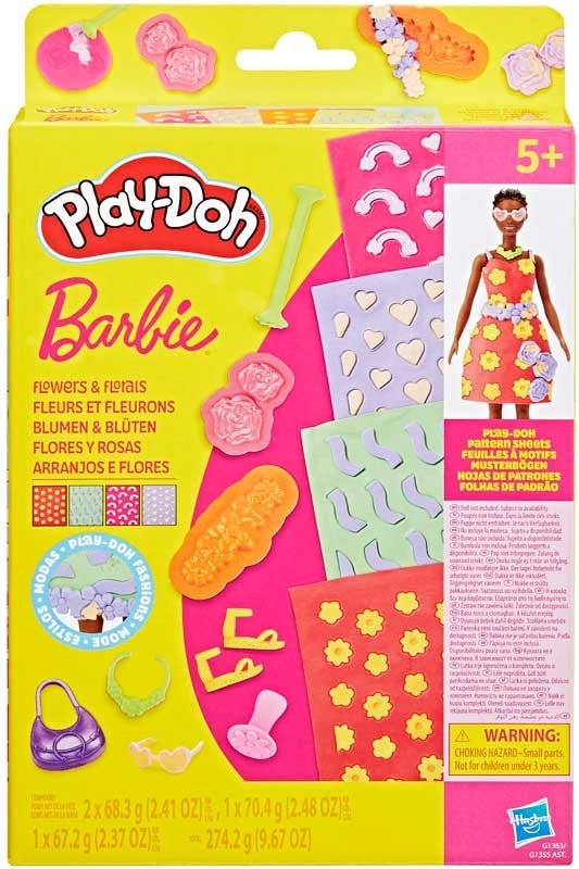 Play D'oh Barbie Designer Patterns Packs Assorted Styles
