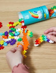 Plus-Plus Rainbow Mix 240 Pcs Tube - Image 2