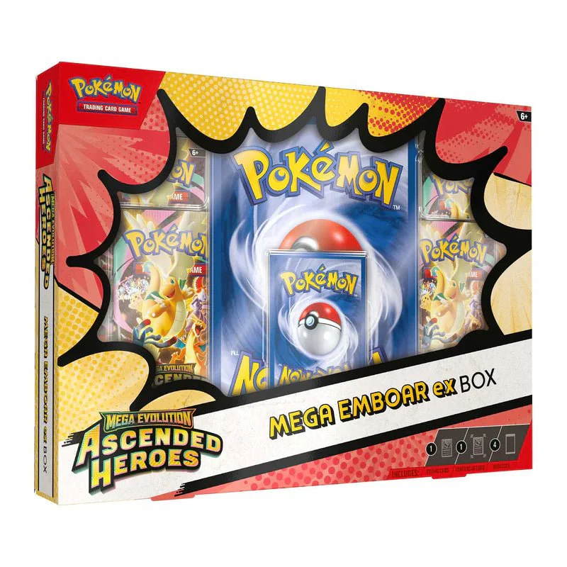 Pokémon TCG: Mega Evolution Ascended Heroes - Mega Emboar ex Box - Image 2