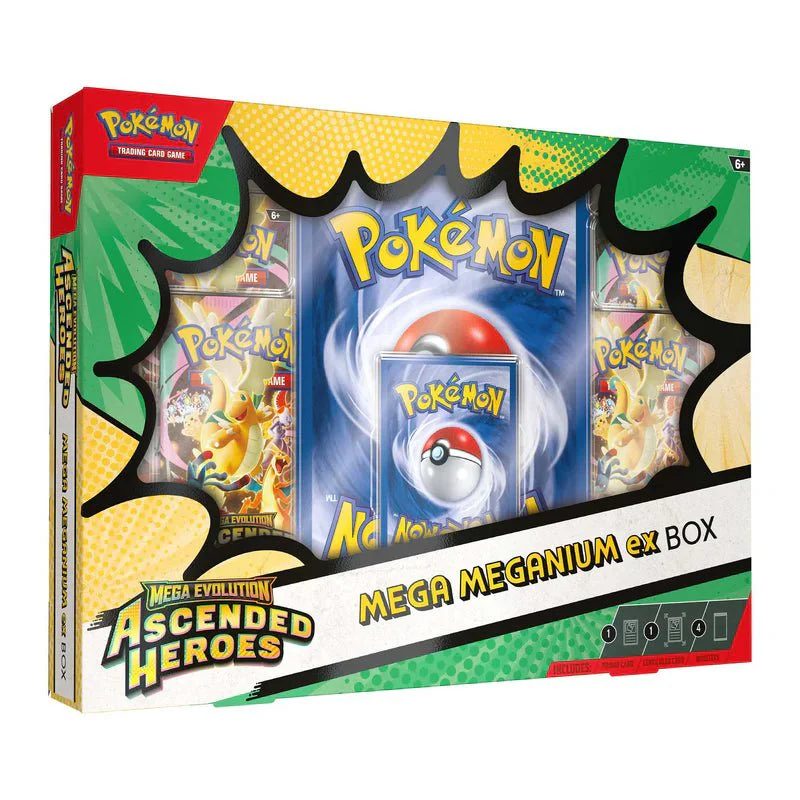 Pokémon TCG: Mega Evolution Ascended Heroes - Mega Meganium ex Box - Image 2