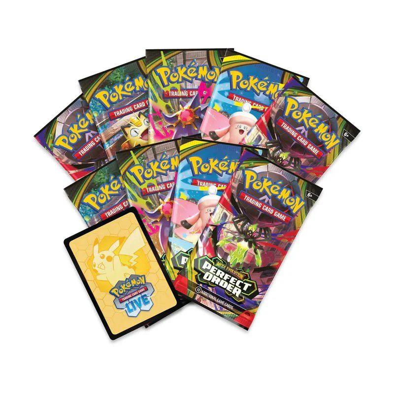 Pokémon TCG: Mega Evolution Perfect Order - Elite Trainer Box - Image 4