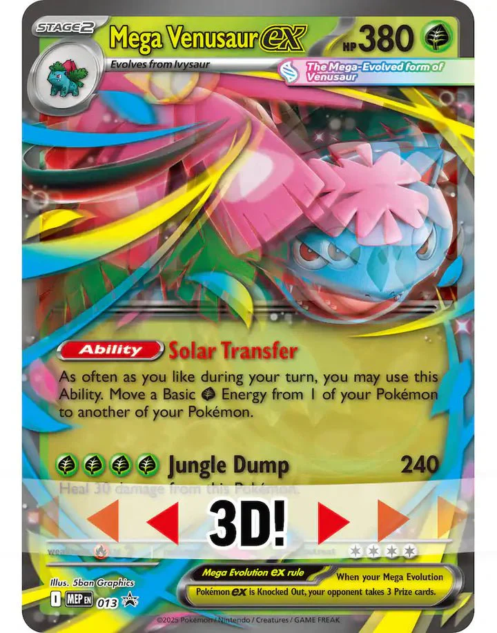 Pokémon TCG: Mega Venusaur ex Premium Collection - Image 3