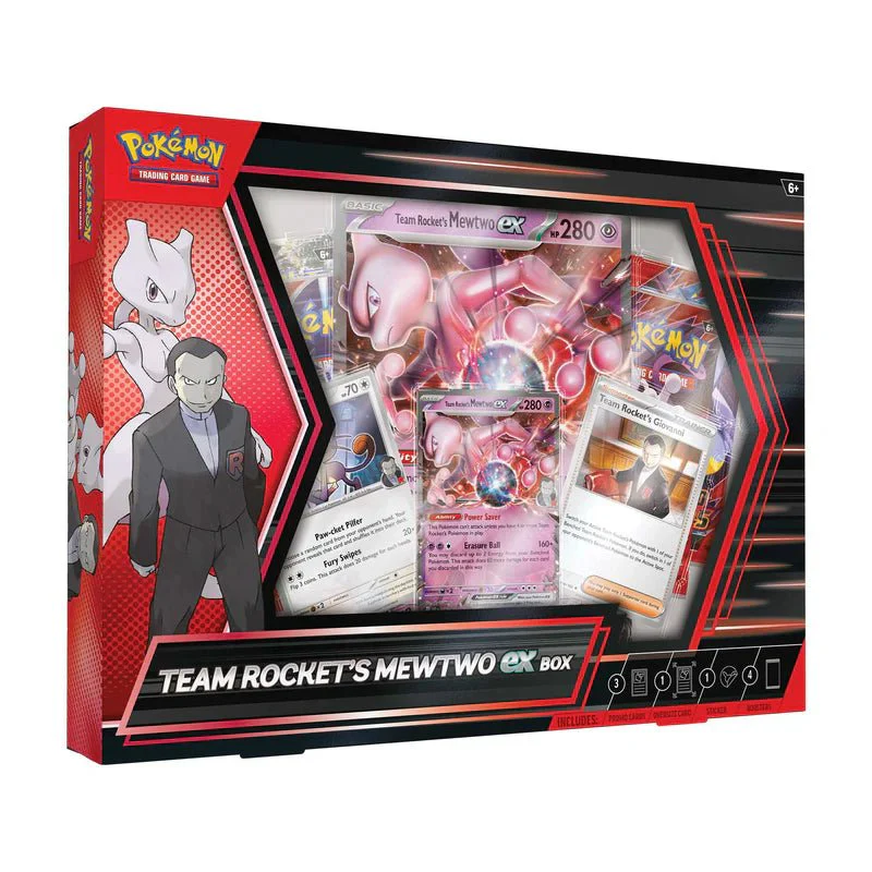Pokémon TCG: Team Rocket's Mewtwo ex Box - Image 3