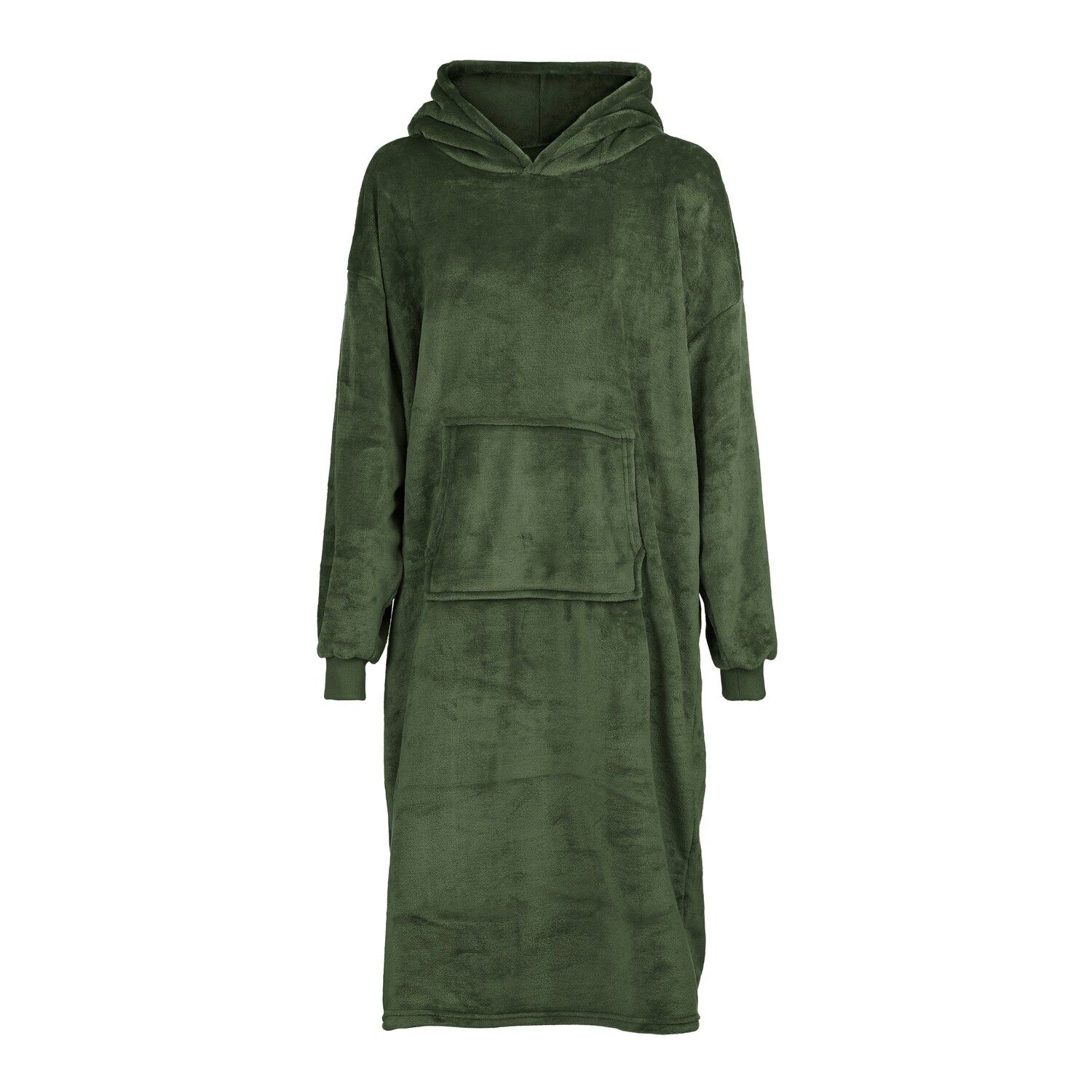 Poncho Oversized Hoodie Green - l117xw70cm