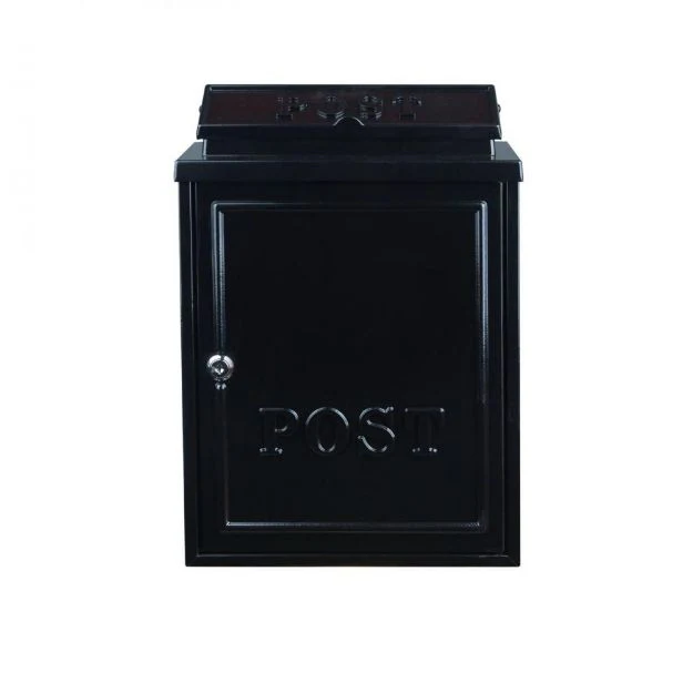 Post Zone Diecast Post Box - Classic Black