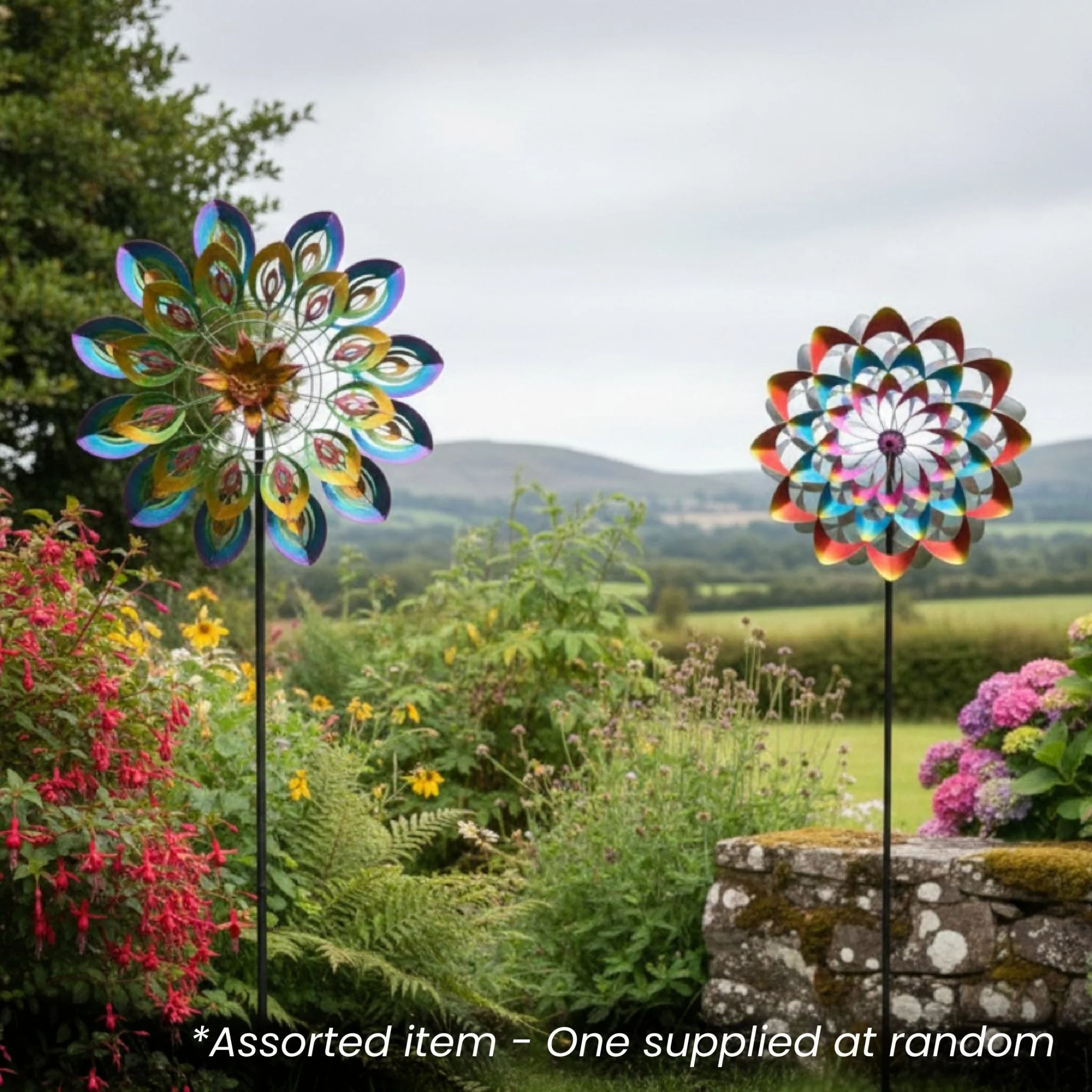 Prismatic Petal Wind Spinner Assorted - One Supplied* - Image 2