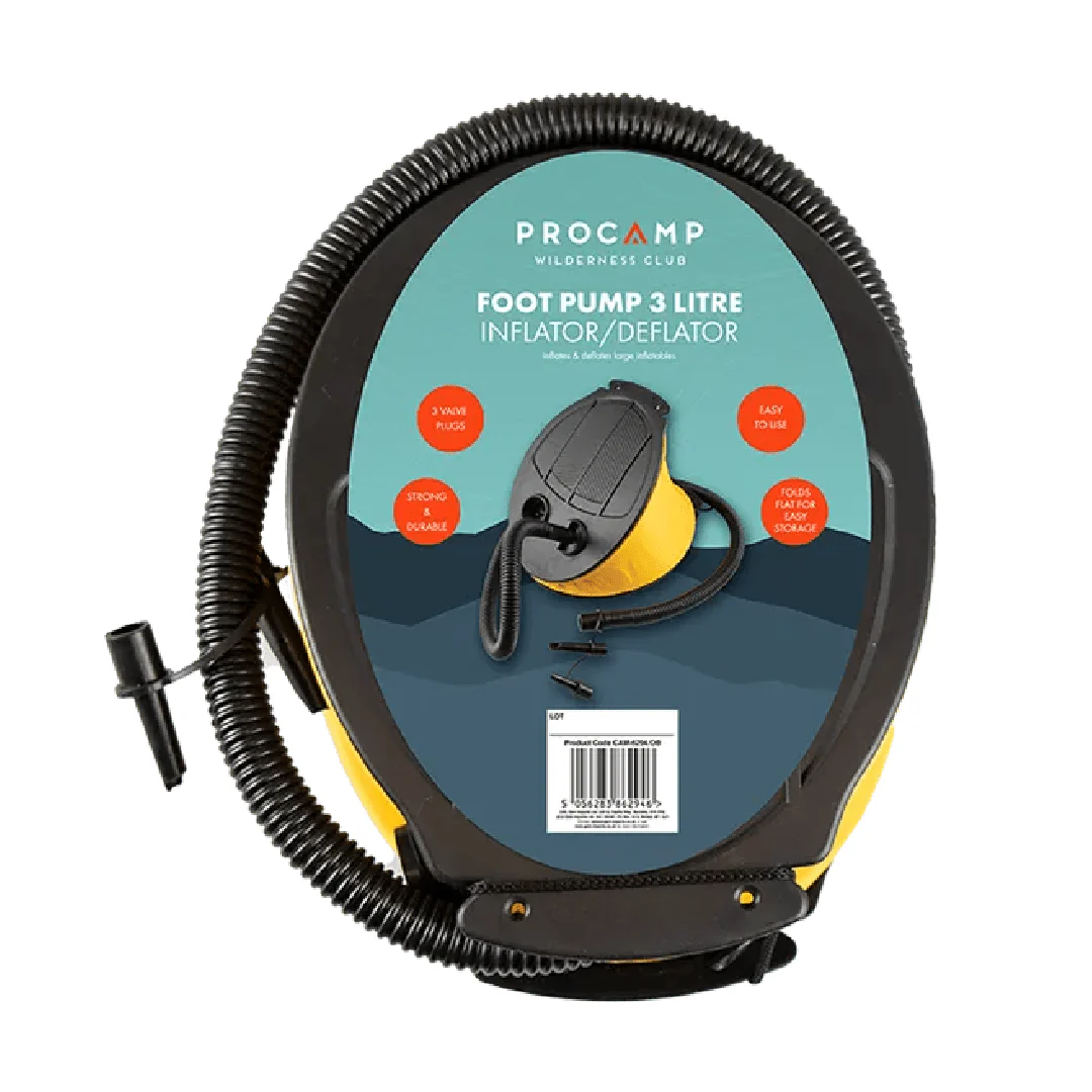 ProCamp Foot Pump 3L