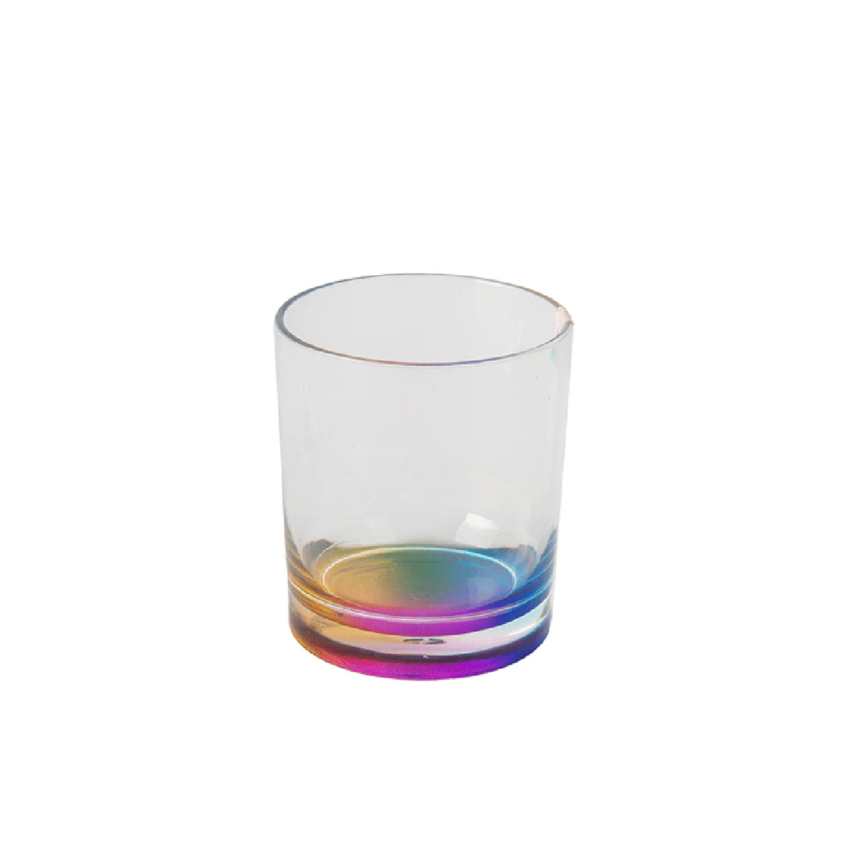 Rainbow Effect Plastic Tumbler