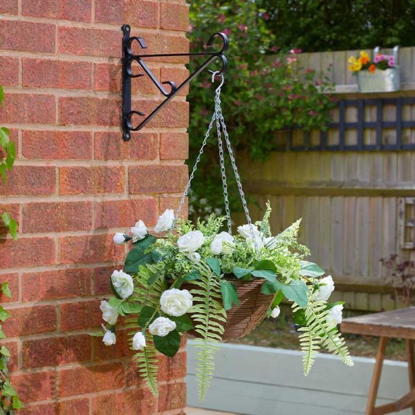 Regal Basket - White Rose Sensation - Image 2