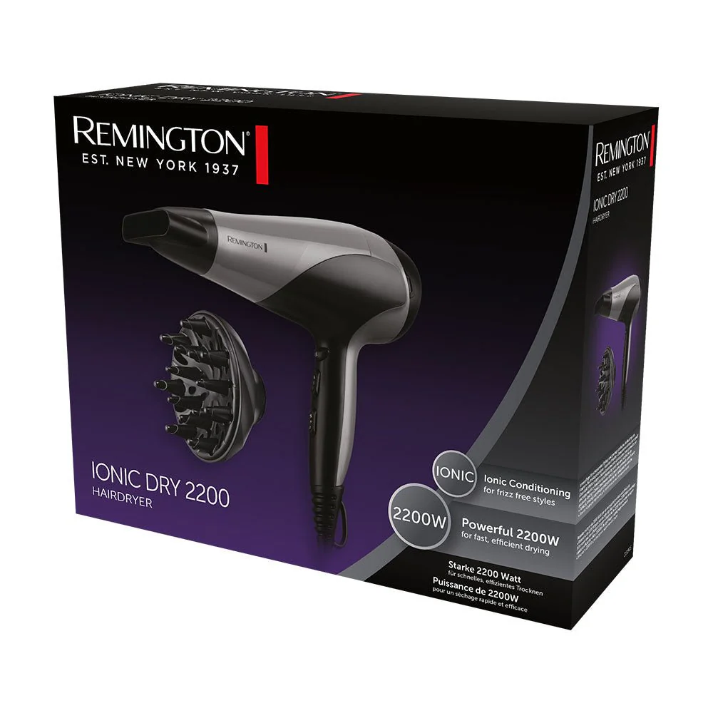 Remington Dryer Ionic 2200w D3190S