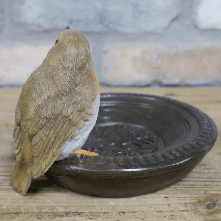 Resin Robin Birdfeeder - Image 3