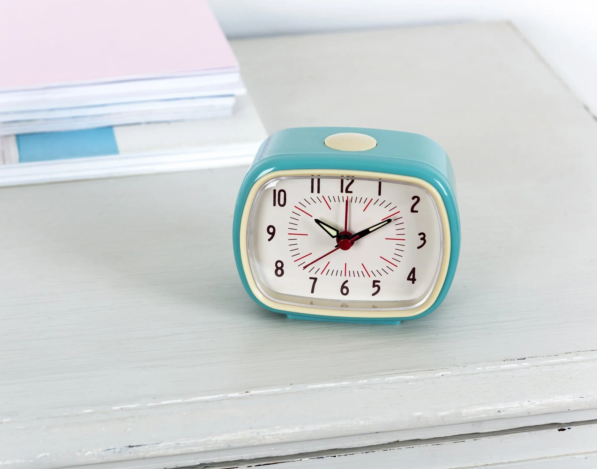 Retro alarm clock - Light Blue - Image 5