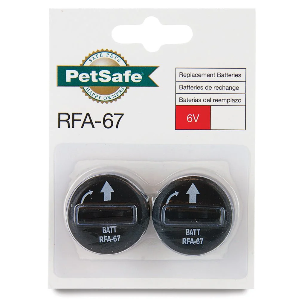 Rfa-67 6V Petsafe 2 PACK Battery Module RF5420 - Image 2
