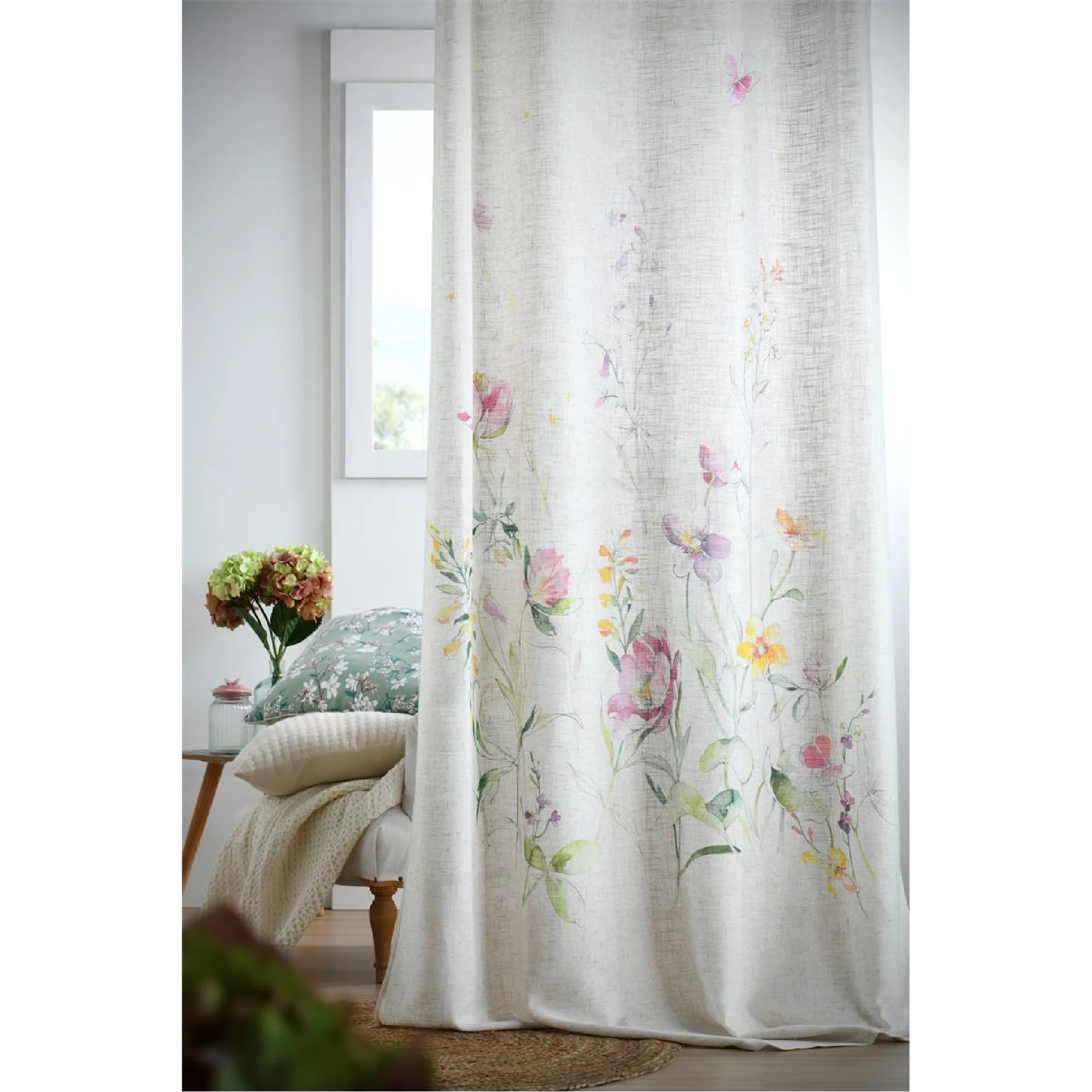Rita Multicolor Curtain Panel 135 x 260cm - Image 2