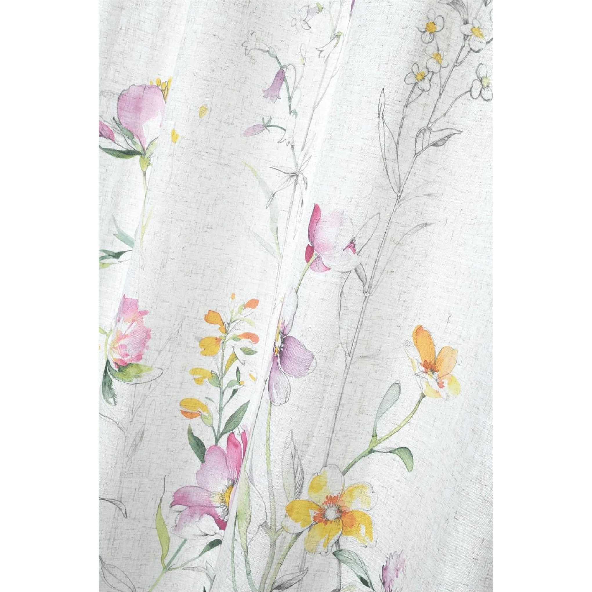 Rita Multicolor Curtain Panel 135 x 260cm - Image 3