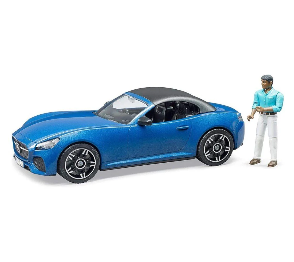 Bruder Roadster With Driver