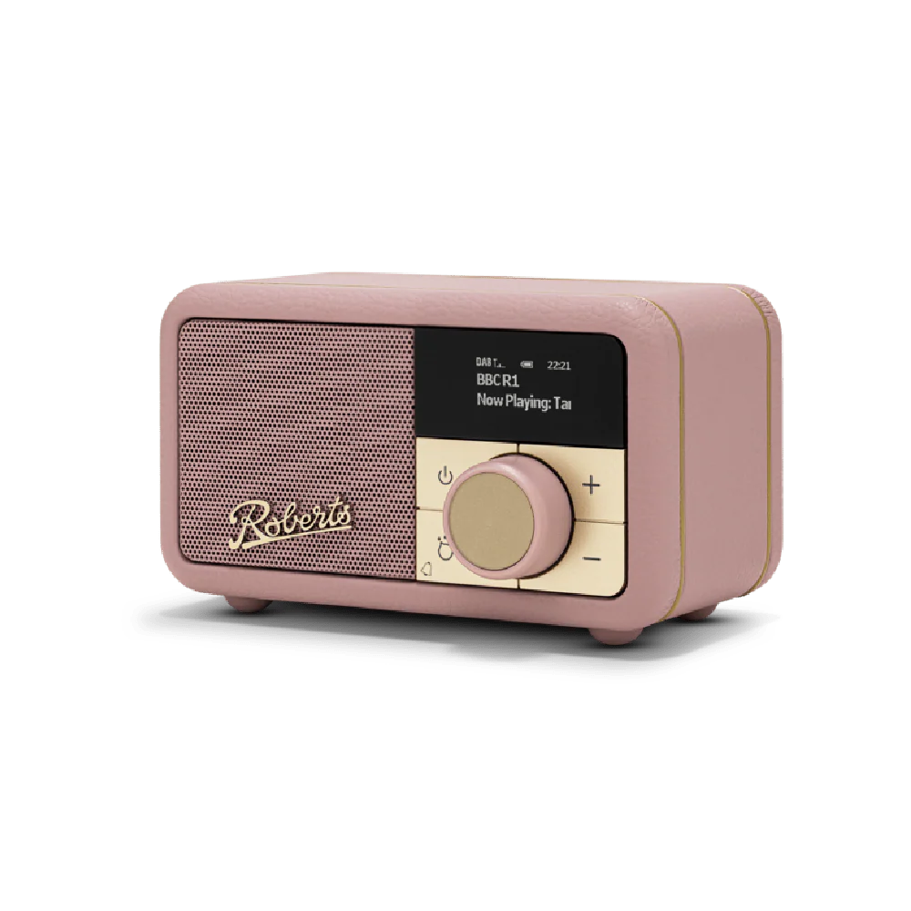 Roberts, REV-PETITE2DP, Bluetooth Speaker FM Radio, Dusky Pink - Image 2