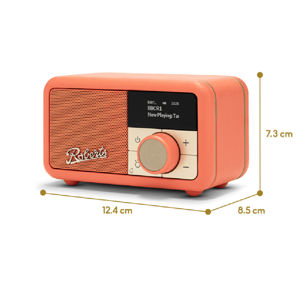 Roberts, REV-PETITE2PO, Bluetooth Speaker FM Radio, Pop Orange - Image 4