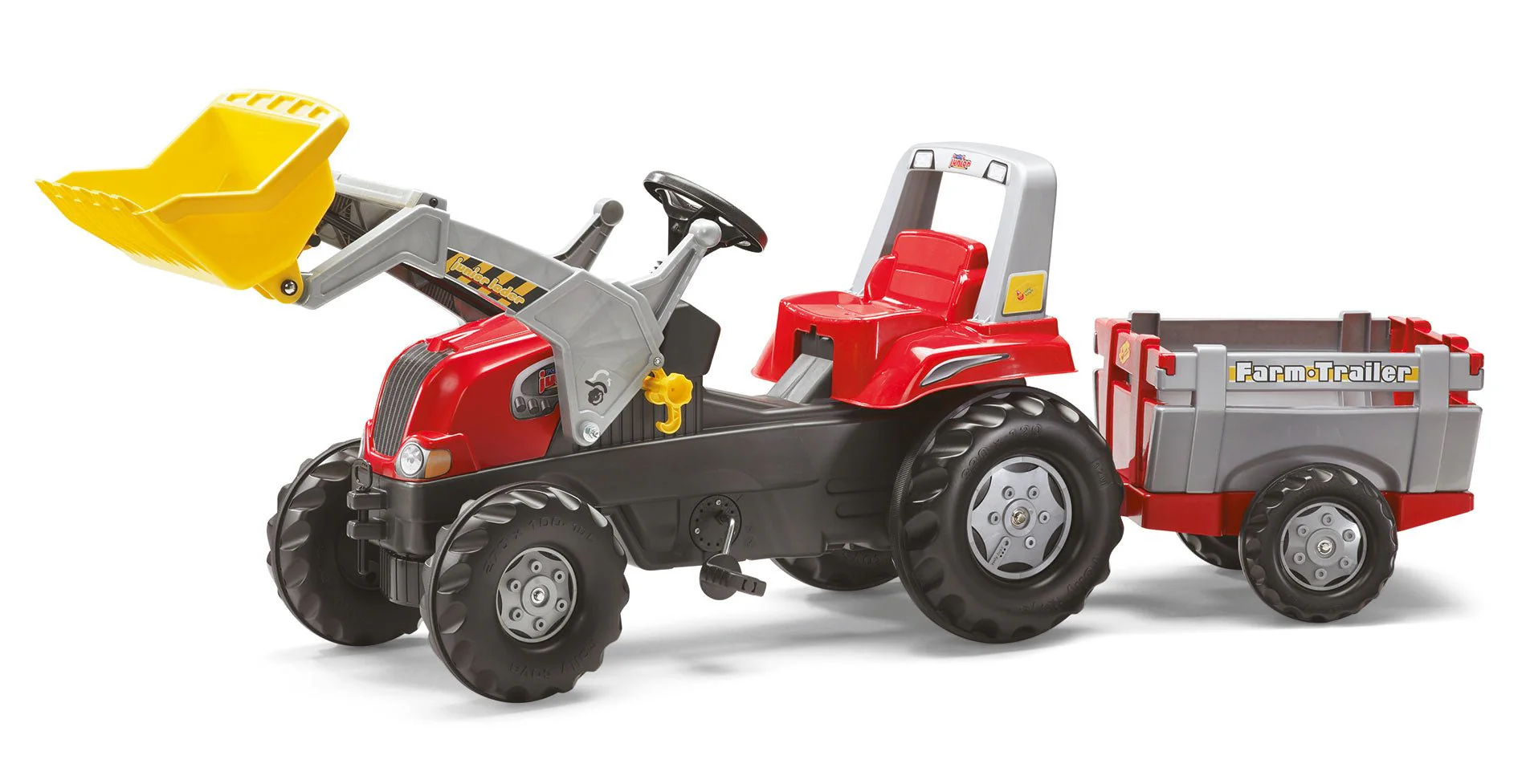 Rolly Junior RT Tractor with Loader & Trailer - Image 2