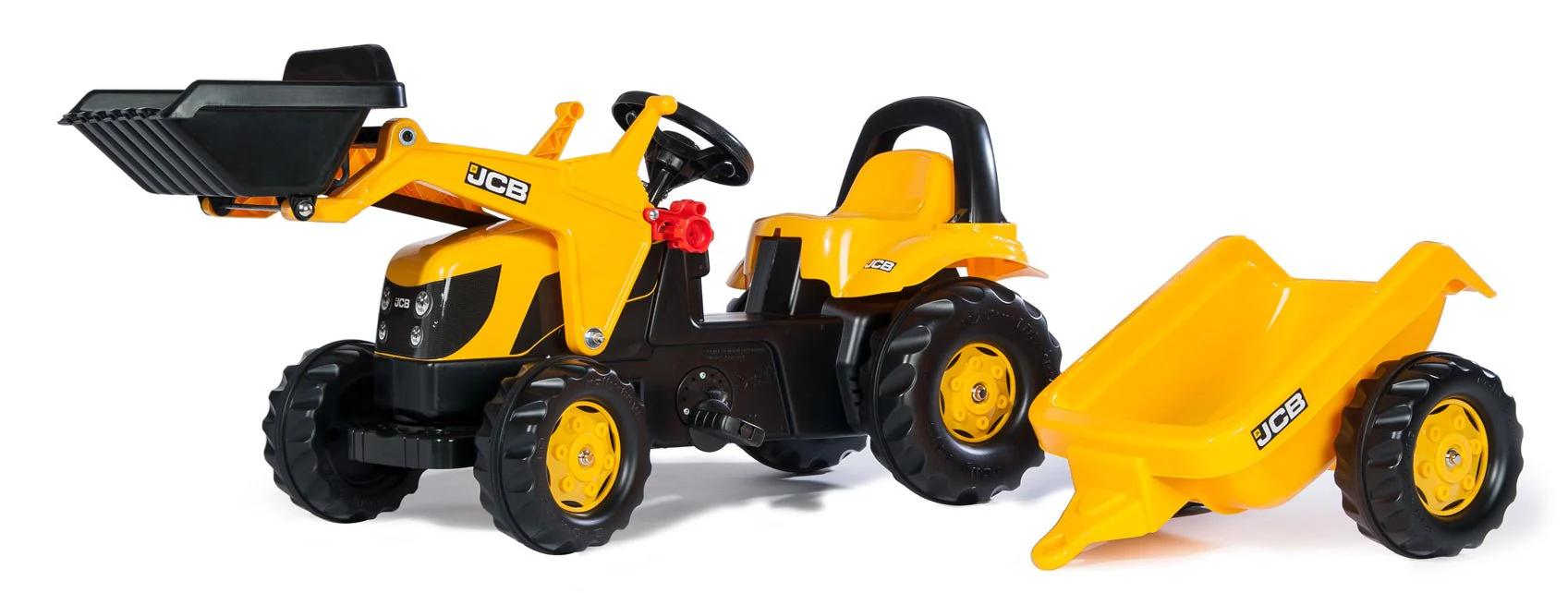 Rolly Kid Jcb Tractor Trailer & Loader