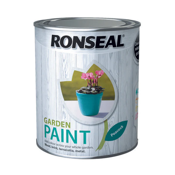 Ronseal Garden Paint Peacock 750ml