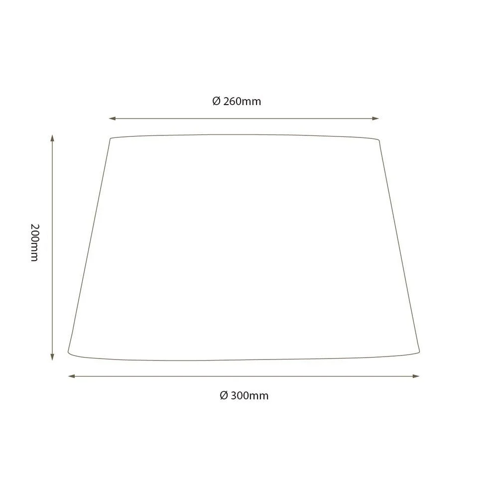 Roses Drum Ceiling Shade with Gold Inner 12" - Image 3