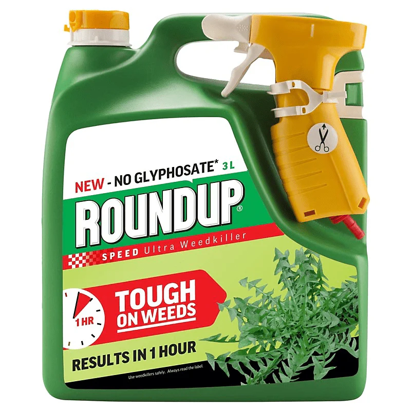 Roundup Speed Ultra Weedkiller 3 Litre No Glyphosate
