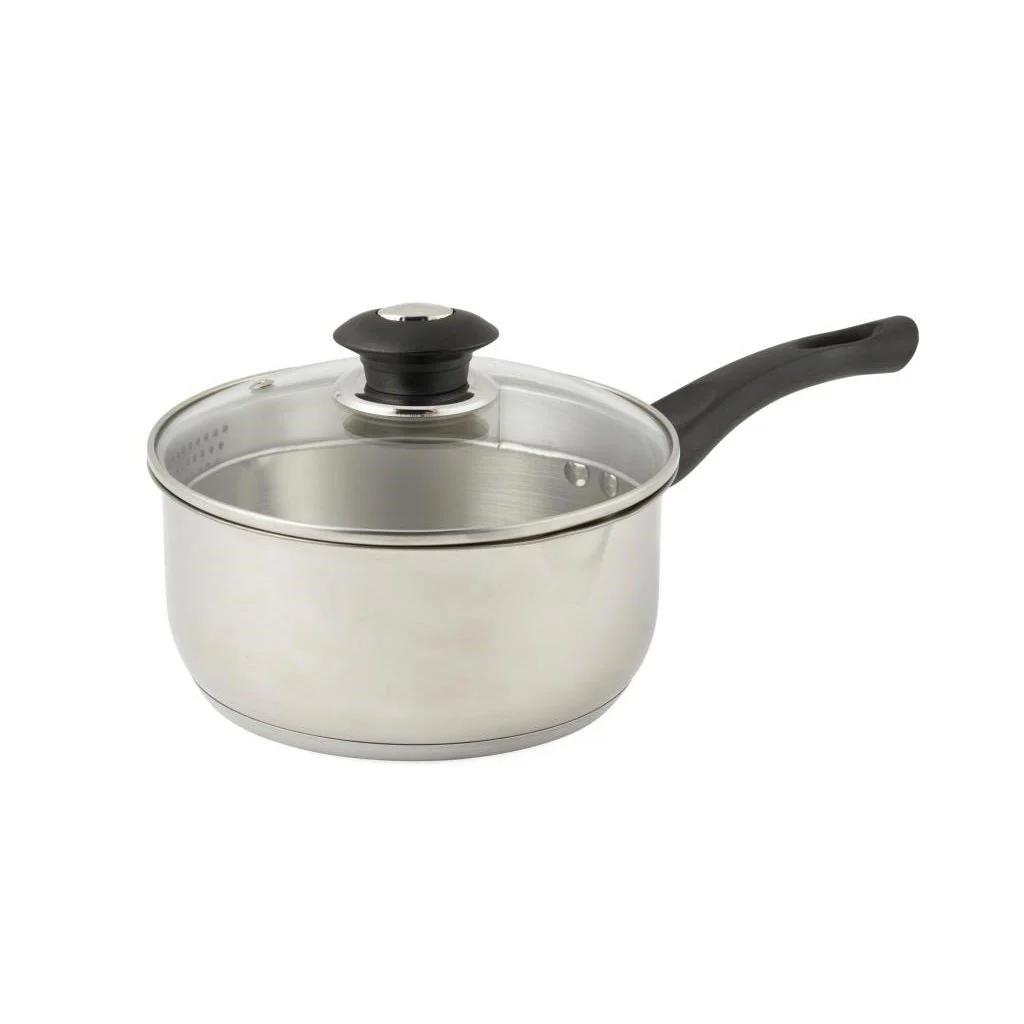 Russell Hobbs 16cm Stainless Steel Saucepan with Pouring Lip