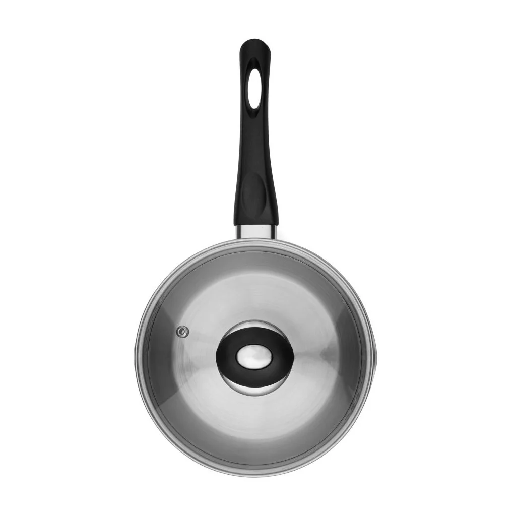 Russell Hobbs 16cm Stainless Steel Saucepan with Pouring Lip - Image 2