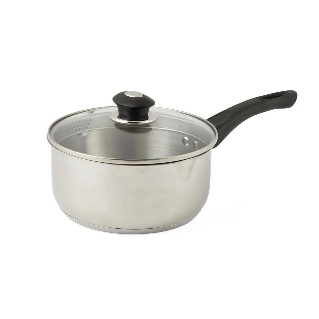 Russell Hobbs 18cm Stainless Steel Saucepan with Pouring Lip