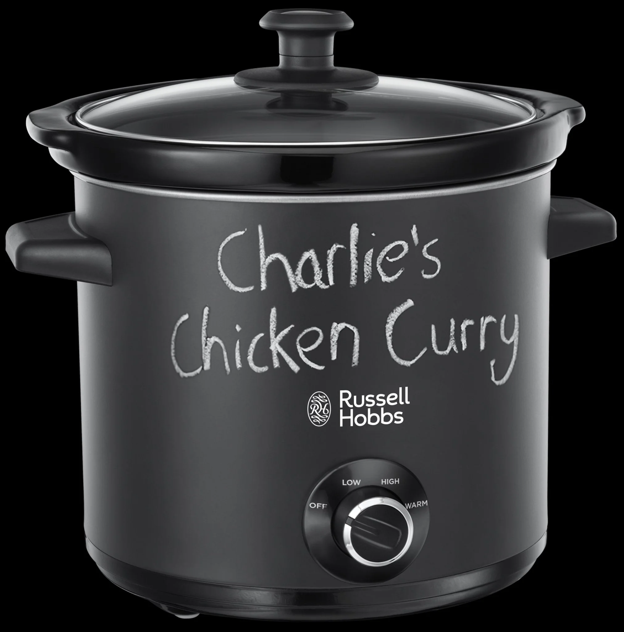 Russell Hobbs 24180 3.5L Chalkboard Slow Cooker Black