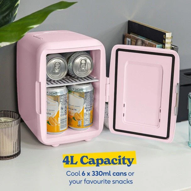 Russell Hobbs 4L Portable Mini Cooler & Warmer Pink RH4CLR1001P - Image 2