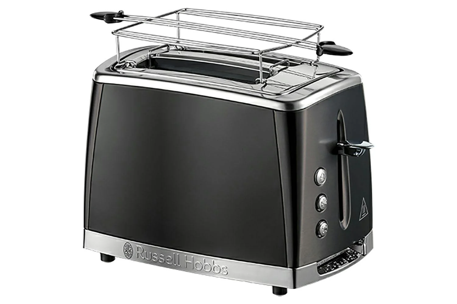 Russell Hobbs Luna 2 Slice Toaster - Matte Black | 26150