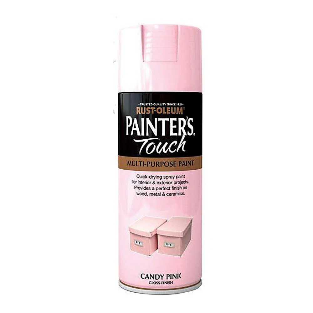 Rustoleum Painters Touch Multi-Purpose Spray Paint 400ml - Candy Pink