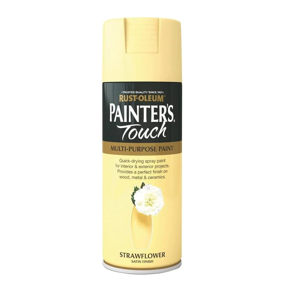 Rustoleum Painters Touch Multi-Purpose Spray Paint 400ml - Strawflower Satin